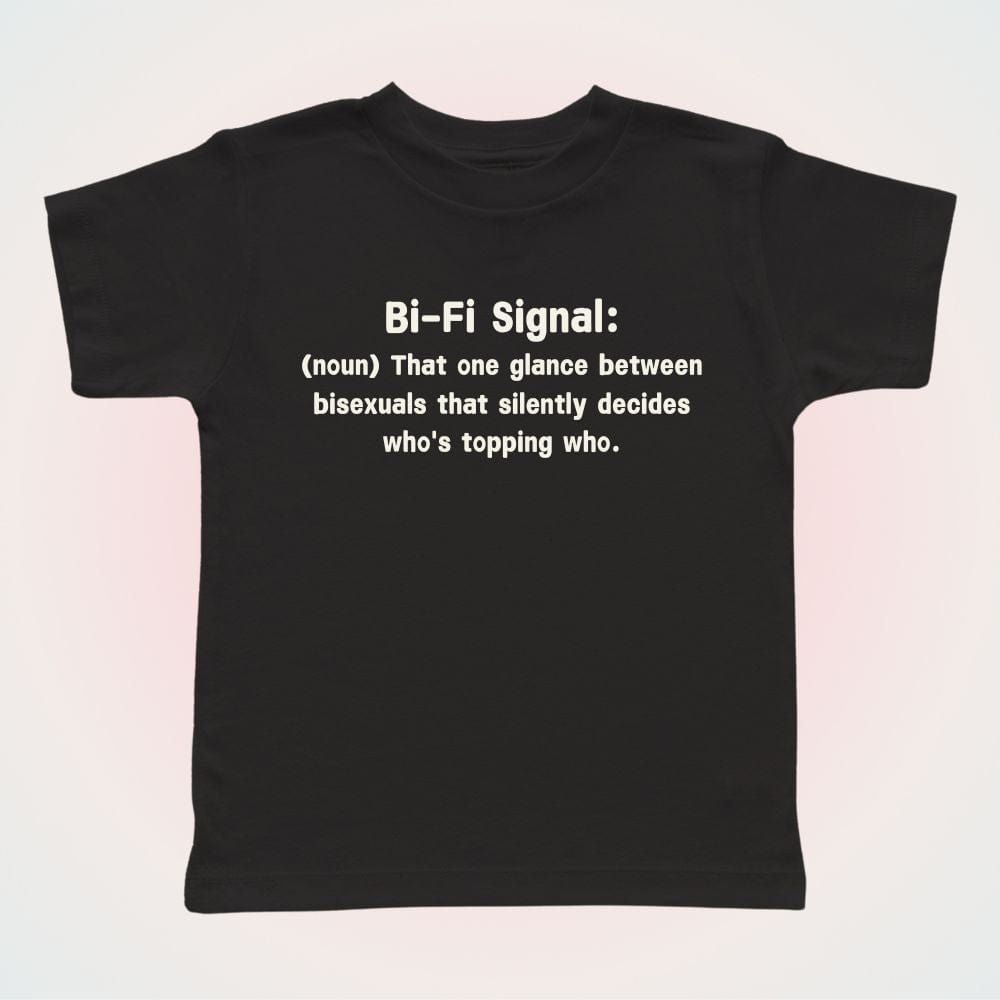 Bi-fi Signal Baby Tee